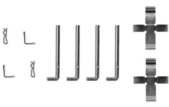 Accessory Kit, disc brake pads