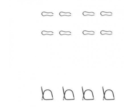 Accessory Kit, disc brake pads