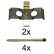 Accessory Kit, disc brake pads