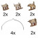 Accessory Kit, disc brake pads