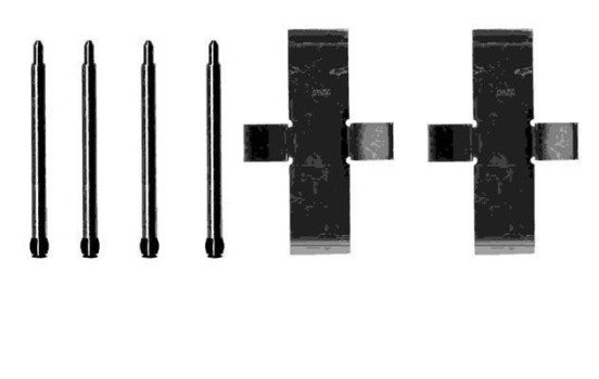 Accessory Kit, disc brake pads