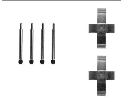 Accessory Kit, disc brake pads