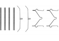Accessory Kit, disc brake pads