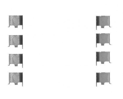 Accessory Kit, disc brake pads