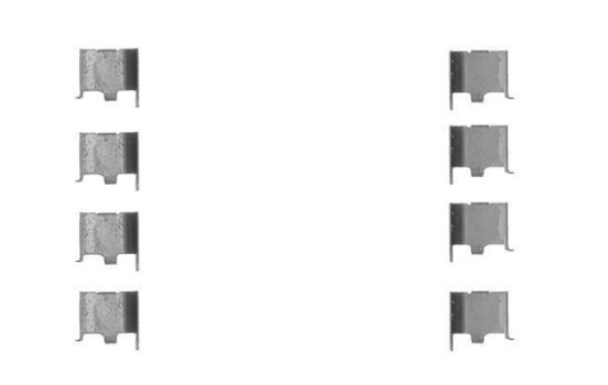 Accessory Kit, disc brake pads