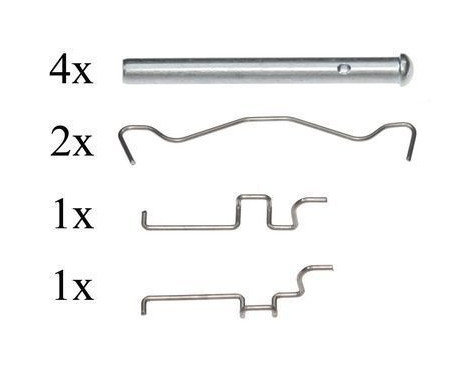 Accessory Kit, disc brake pads