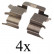 Accessory Kit, disc brake pads