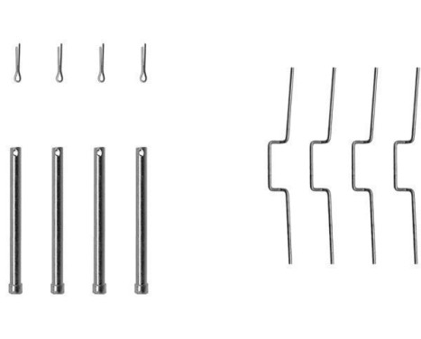 Accessory Kit, disc brake pads