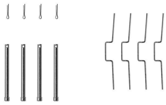 Accessory Kit, disc brake pads