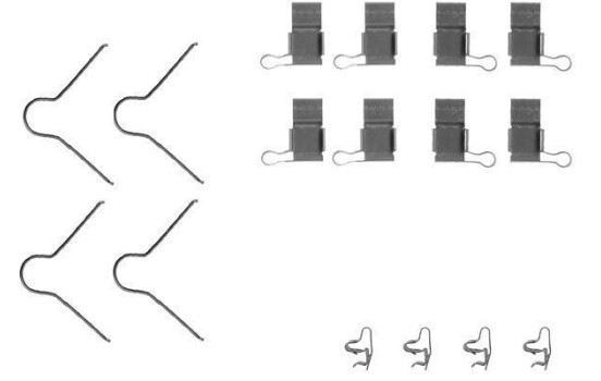 Accessory Kit, disc brake pads