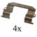 Accessory Kit, disc brake pads