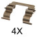 Accessory Kit, disc brake pads