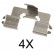 Accessory Kit, disc brake pads