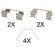Accessory Kit, disc brake pads