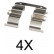 Accessory Kit, disc brake pads