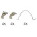 Accessory Kit, disc brake pads