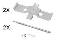 Accessory Kit, disc brake pads