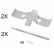 Accessory Kit, disc brake pads
