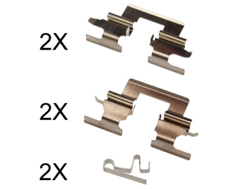 Accessory Kit, disc brake pads