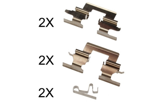 Accessory Kit, disc brake pads