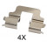 Accessory Kit, disc brake pads