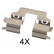 Accessory Kit, disc brake pads