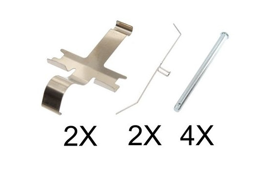 Accessory Kit, disc brake pads
