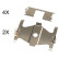 Accessory Kit, disc brake pads