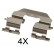 Accessory Kit, disc brake pads