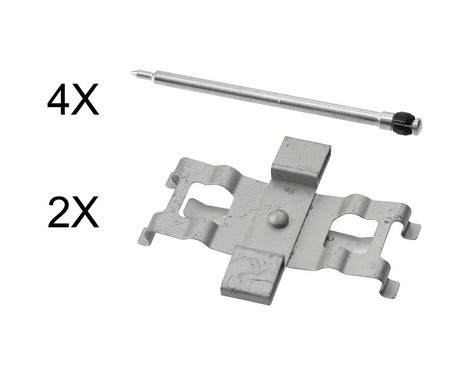 Accessory Kit, disc brake pads