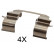 Accessory Kit, disc brake pads