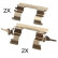 Accessory Kit, disc brake pads