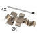 Accessory Kit, disc brake pads