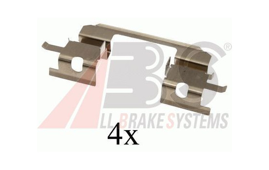 Accessory Kit, disc brake pads, Image 2