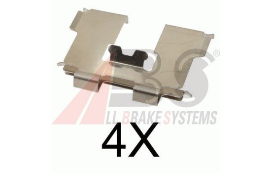 Accessory Kit, disc brake pads, Image 2