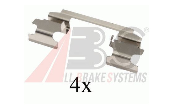 Accessory Kit, disc brake pads, Image 2