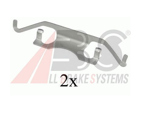 Accessory Kit, disc brake pads, Image 2