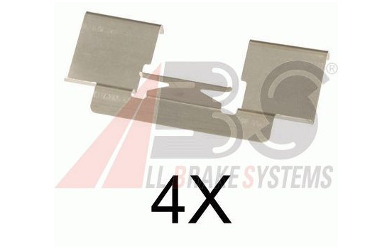 Accessory Kit, disc brake pads, Image 2