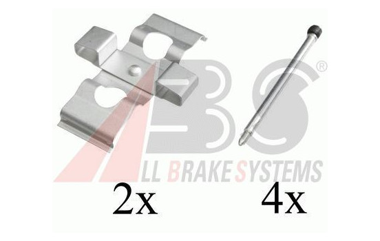 Accessory Kit, disc brake pads, Image 2