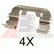 Accessory Kit, disc brake pads, Thumbnail 2