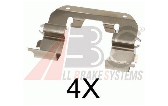 Accessory Kit, disc brake pads, Image 2