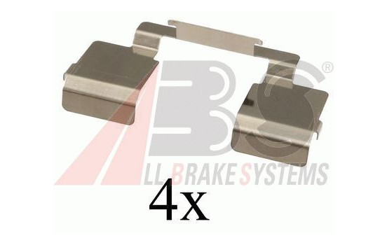 Accessory Kit, disc brake pads, Image 2