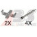 Accessory Kit, disc brake pads, Thumbnail 2