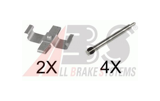 Accessory Kit, disc brake pads, Image 2