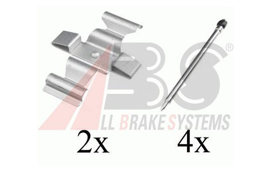 Accessory Kit, disc brake pads, Image 2