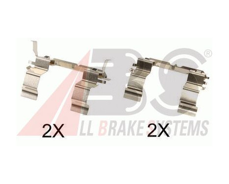 Accessory Kit, disc brake pads, Image 2