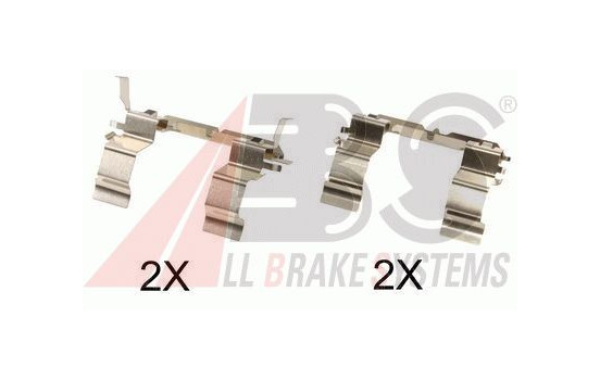 Accessory Kit, disc brake pads, Image 2