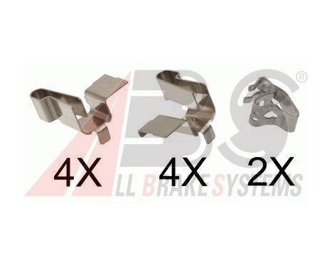 Accessory Kit, disc brake pads, Image 2
