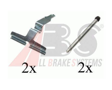 Accessory Kit, disc brake pads, Image 2