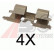 Accessory Kit, disc brake pads, Thumbnail 2
